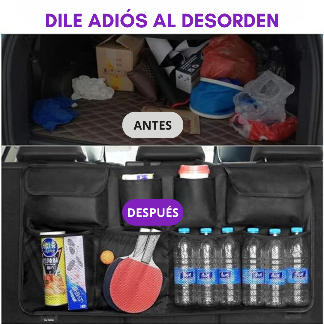 ORGANIZADOR DE AUTO MULTIFUNCIONAL